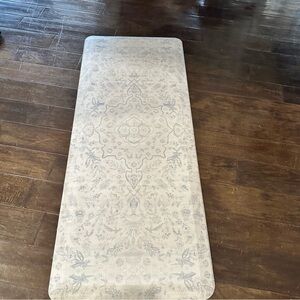 House of Noa Elegant Cream and blue Kitchen standing mat